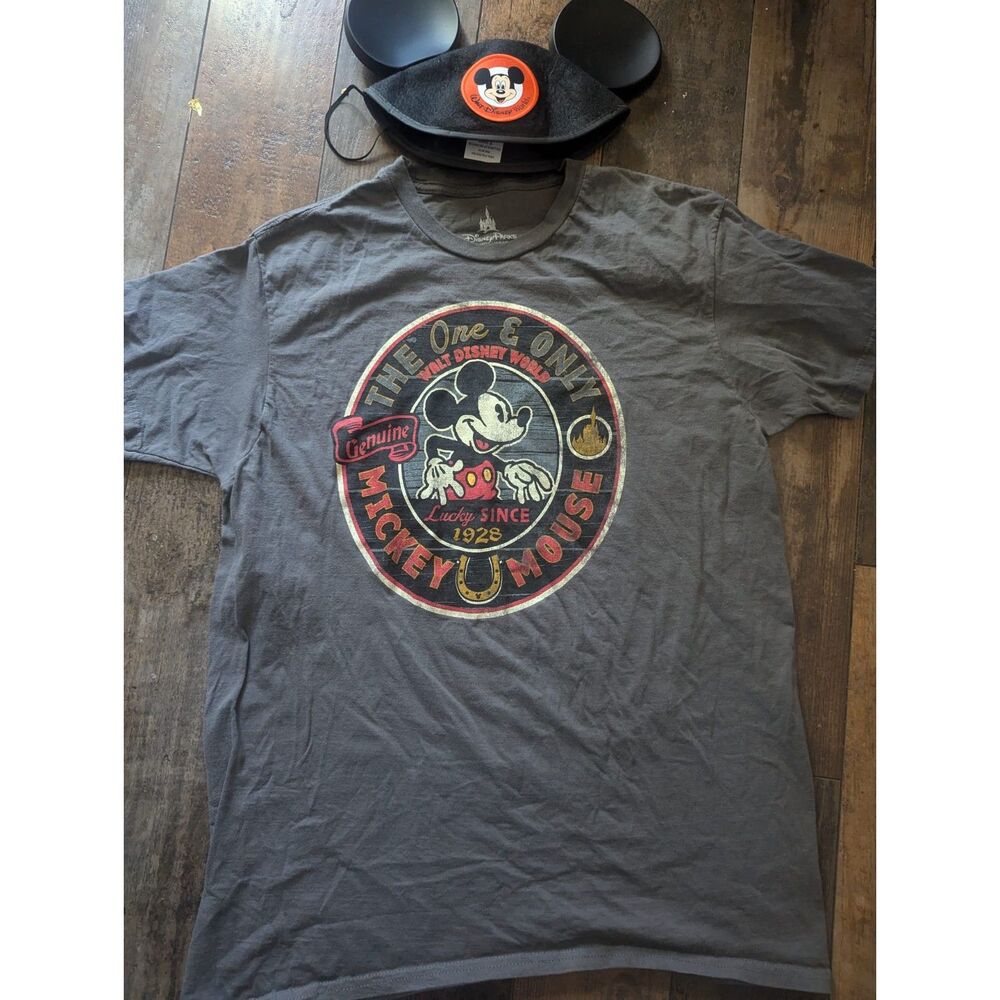 Disney Parks Mickey Mouse Tee & Hat Bundle – Walt Disney World Exclusive!